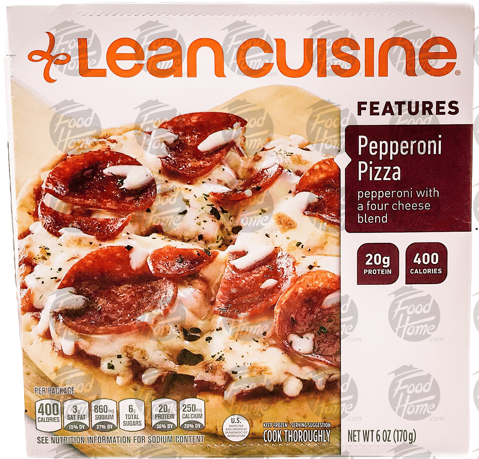 Stouffer's Lean Cuisine craveables; pepperoni pizza; pepperoni & basil with a four cheese blend Full-Size Picture